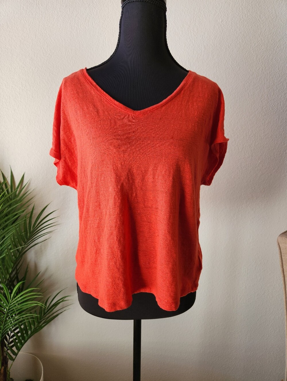 Rachel Zoe 100% Linen Top Large